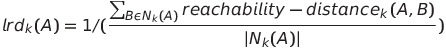 local reachability density